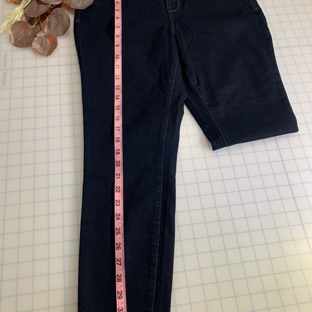 Style & Co Jeans, NWOT, Curvy Skinny Leg, Color: Denim, Size: 8PS - Picture 2 of 8
